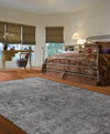 Dynamic Rugs Torino 3312 Grey/Taupe Area Rug Lifestyle Image Feature