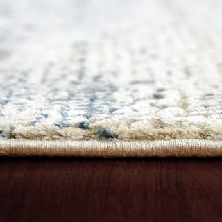 Dynamic Rugs Torino 3335 Ivory/Blue Area Rug Detail Image