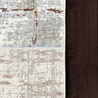 Dynamic Rugs Torino 3336 Ivory/Red Area Rug Detail Image