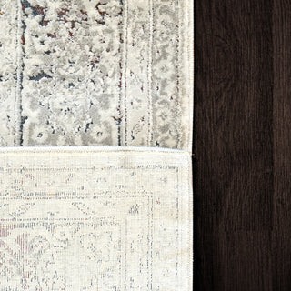 Dynamic Rugs Torino 3337 Ivory/Red/Blue Area Rug Detail Image