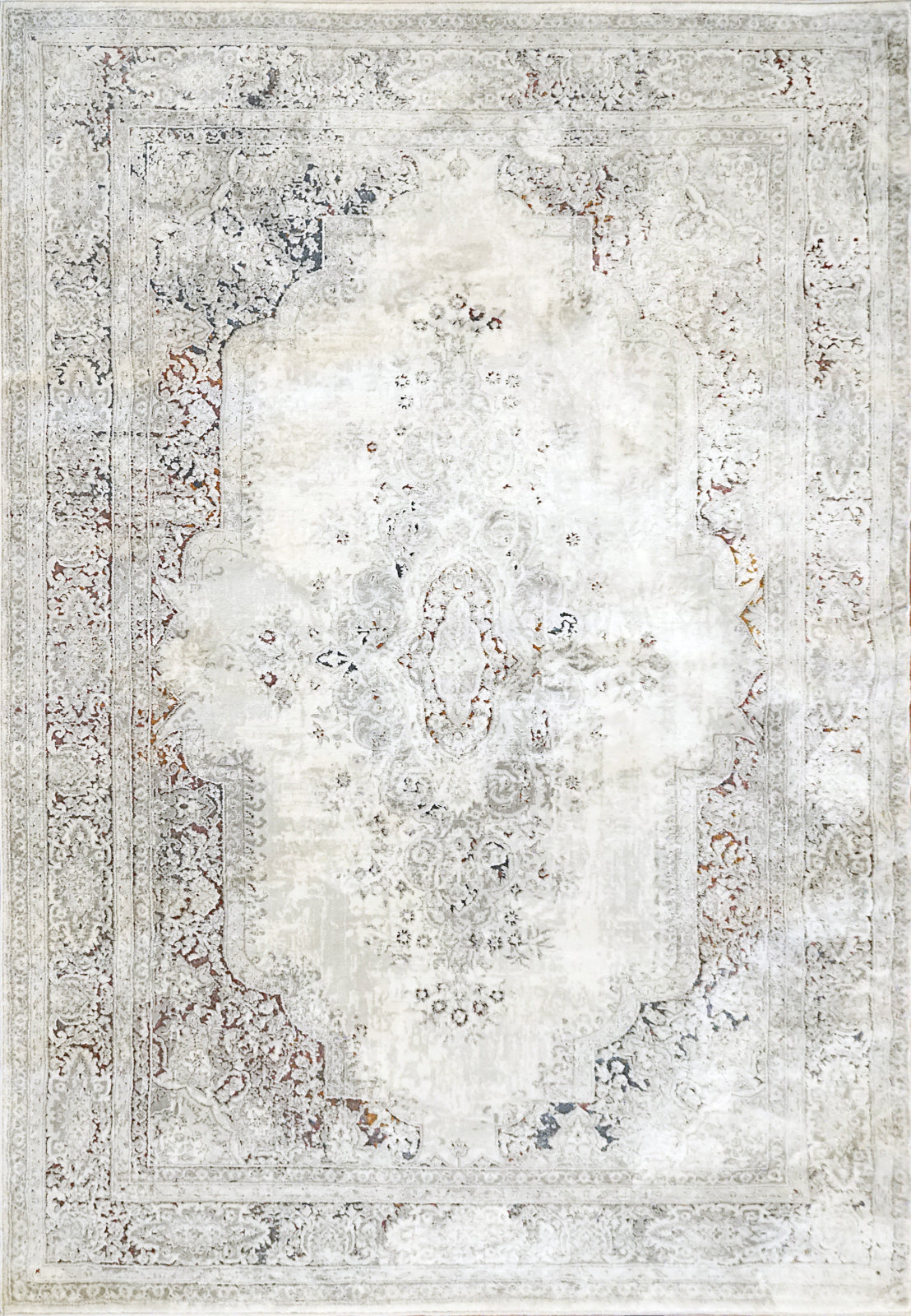 Dynamic Rugs Torino 3337 Ivory/Red/Blue Area Rug main image