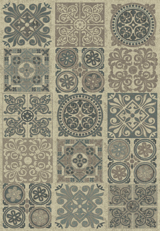 Dynamic Rugs Treasure Ii 4301 Beige Area Rug main image