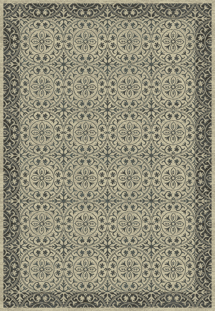 Dynamic Rugs Treasure Ii 4818 Cream Area Rug main image