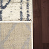 Dynamic Rugs Troya 4604 Grey/Ivory Area Rug Detail Image