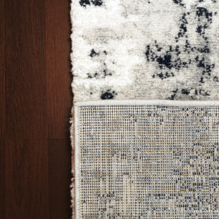 Dynamic Rugs Troya 4607 Grey/Ivory Area Rug Detail Image