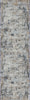 Dynamic Rugs Unique 4054 Grey Blue Area Rug Finished Runner Image