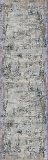 Dynamic Rugs Unique 4054 Grey Blue Area Rug Finished Runner Image