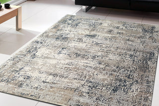 Dynamic Rugs Unique 4054 Grey Blue Area Rug