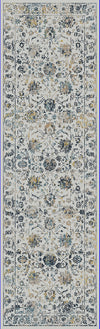Dynamic Rugs Unique 4055 Cream Multi Area Rug Finished Runner Image