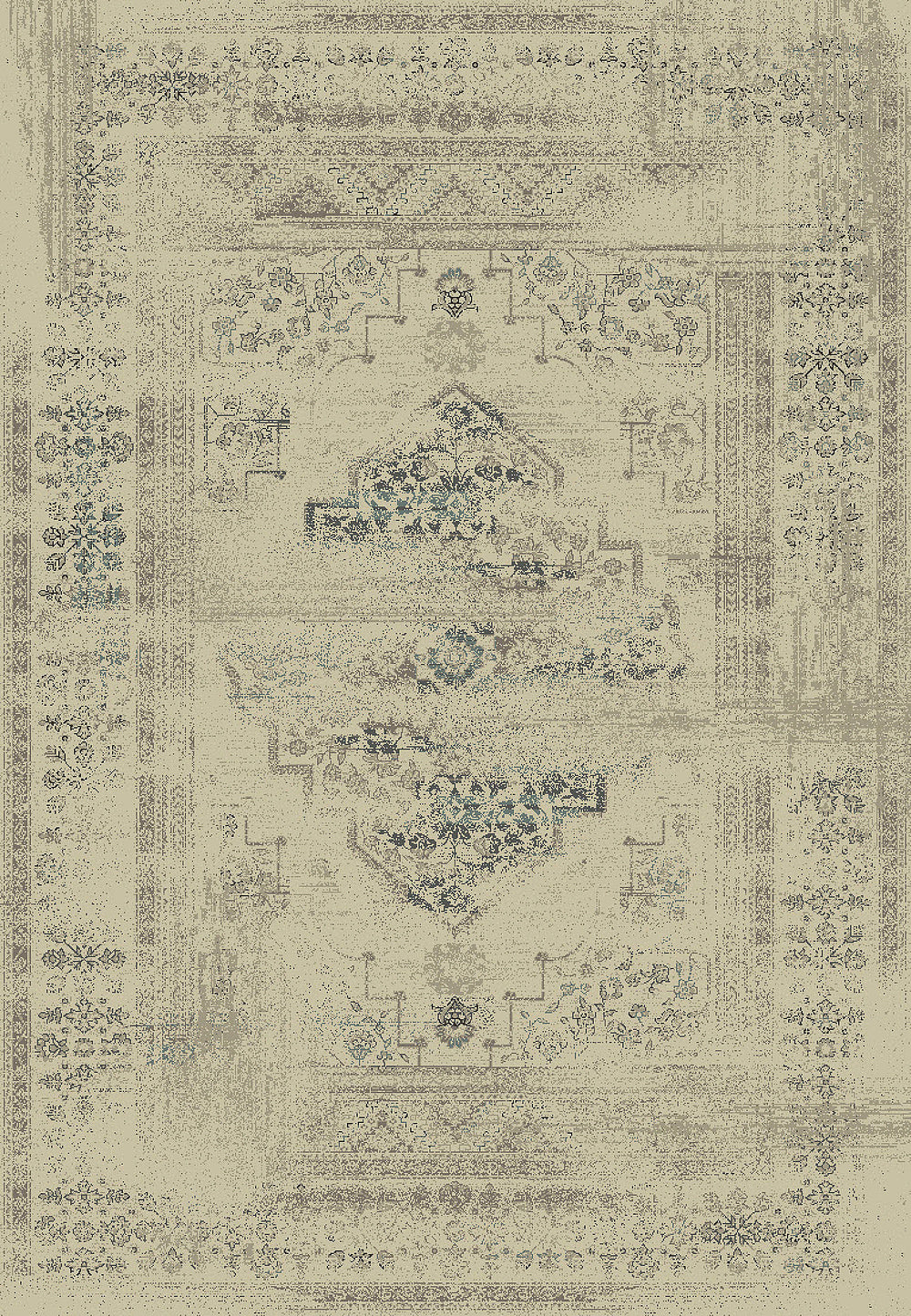 Dynamic Rugs Utopia 7880 Cream Area Rug