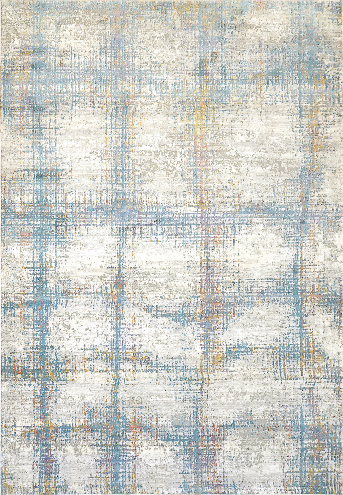 Dynamic Rugs Valley 7985 Grey/Blue Area Rug main image