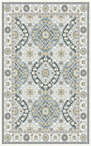 Dynamic Rugs Venice 1578 Cream/Blue Area Rug main image