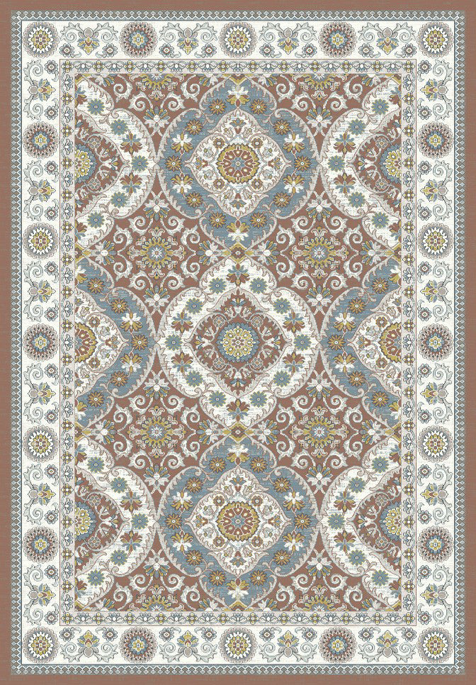 Dynamic Rugs Venice 1578 Rust/Cream Area Rug main image