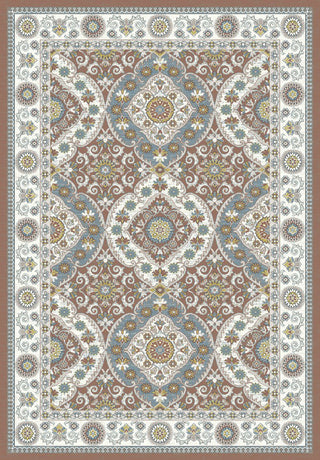 Dynamic Rugs Venice 1578 Rust/Cream Area Rug main image