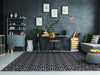 Dynamic Rugs Verve 6550 Black Area Rug Lifestyle Image Feature