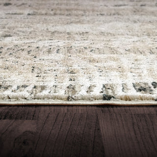 Dynamic Rugs Wingo 7958 Grey Slate Cream Area Rug Detail Image