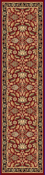 Dynamic Rugs Yazd 1744 Red Area Rug Finished Runner Image