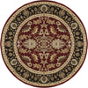 Dynamic Rugs Yazd 1744 Red Area Rug Round Image