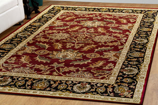 Dynamic Rugs Yazd 1744 Red Area Rug Lifestyle Image