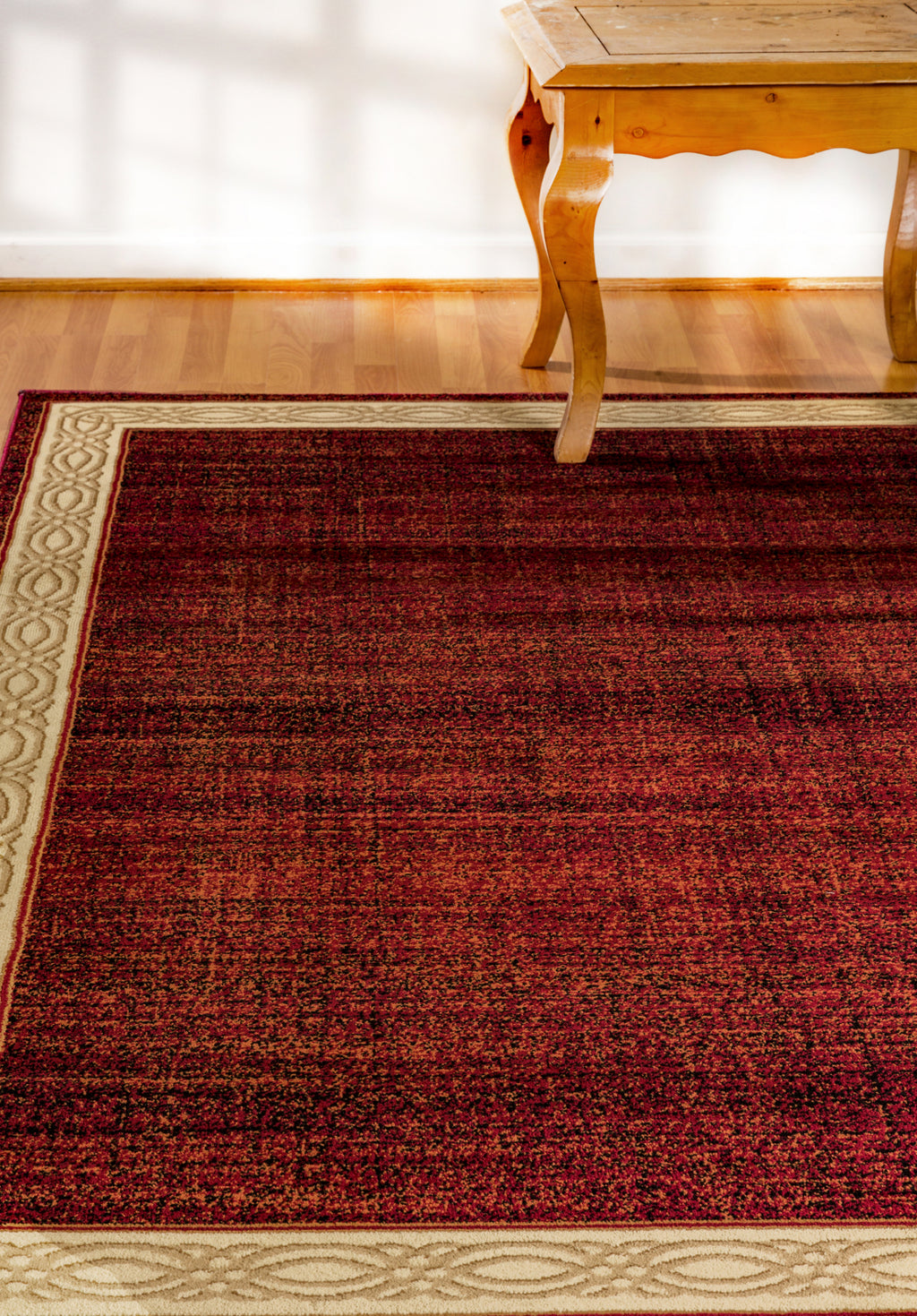 Dynamic Rugs Yazd 1770 Red Area Rug Lifestyle Image Feature
