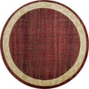 Dynamic Rugs Yazd 1770 Red Area Rug Round Image