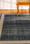 Dynamic Rugs Yazd 1770 Blue/Grey Area Rug Lifestyle Image Feature