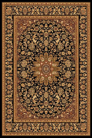 Dynamic Rugs Yazd 2800 Black/Black Area Rug main image