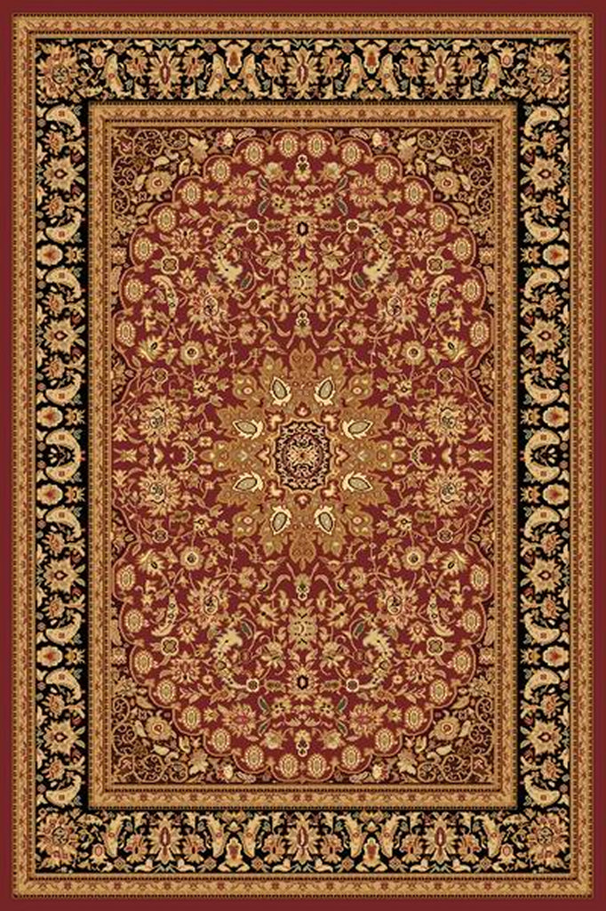 Dynamic Rugs Yazd 2800 Red/Black Area Rug main image