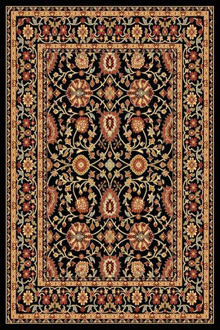 Dynamic Rugs Yazd 2803 Black/Black Area Rug main image