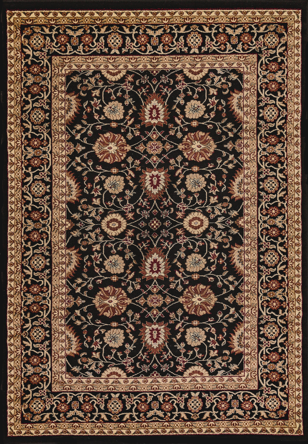 Yazd Dynamic Rug Dynamic Rugs Yazd 2803 Black/Black Area Rug – Incredible Rugs and Decor