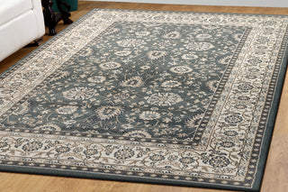 Dynamic Rugs Yazd 2803 Grey/Ivory Area Rug Lifestyle Image