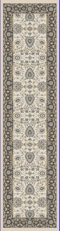 Dynamic Rugs Yazd 2803 Ivory/Grey Area Rug Finished Runner Image