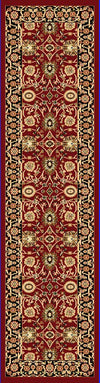 Dynamic Rugs Yazd 2803 Red/Black Area Rug Finished Runner Image