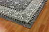 Dynamic Rugs Yazd 2803 Charcoal/Ivory Area Rug Detail Image