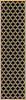 Dynamic Rugs Yazd 2816 Black Area Rug Finished Runner Image