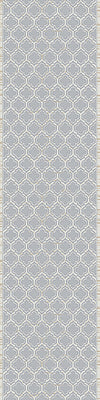 Dynamic Rugs Yazd 2816 Grey/Ivory Area Rug Roll Runner Image