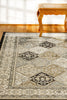 Dynamic Rugs Yazd 8471 Grey/Ivory Area Rug Lifestyle Image Feature