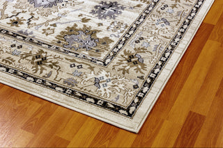 Dynamic Rugs Yazd 8531 Ivory Area Rug Detail Image