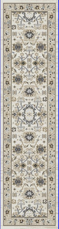 Dynamic Rugs Yazd 8531 Ivory Area Rug Finished Runner Image