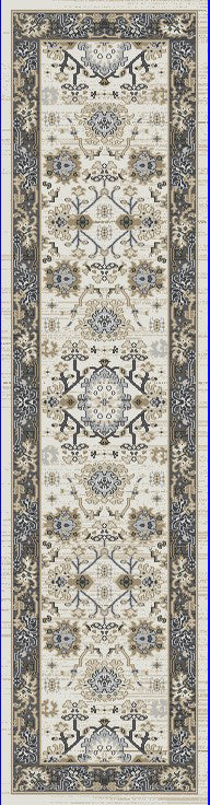 Dynamic Rugs Yazd 8531 Ivory/Grey Area Rug Finished Runner Image