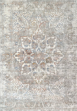 Dynamic Rugs Zen 8337 Grey/Blue Area Rug main image