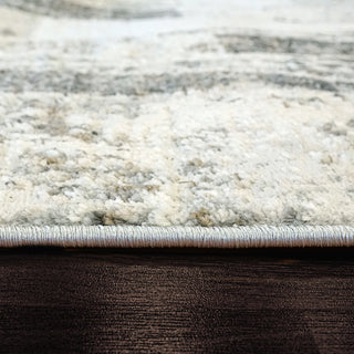 Dynamic Rugs Zen 8340 Grey Area Rug Detail Image