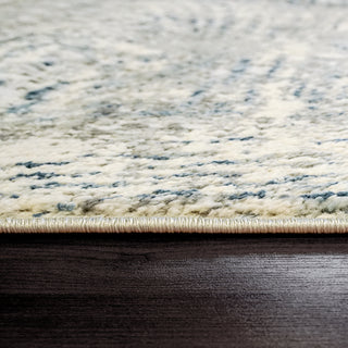 Dynamic Rugs Zen 8341 Grey/Blue Area Rug Detail Image