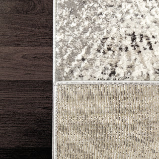 Dynamic Rugs Zen 8344 Grey Area Rug Detail Image