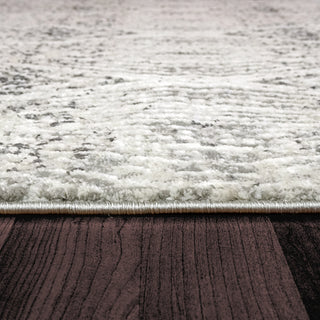 Dynamic Rugs Zen 8344 Grey Area Rug Detail Image