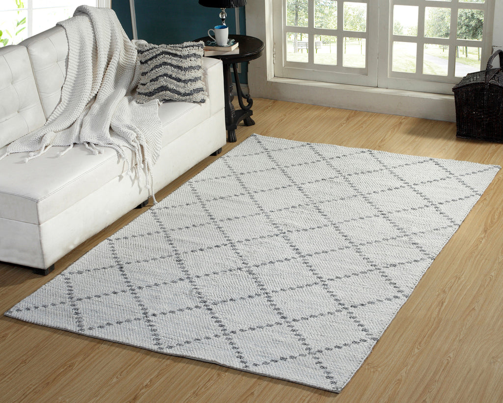 Dynamic Rugs Zest 40809 Grey Area Rug Lifestyle Image Feature