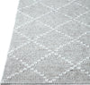 Dynamic Rugs Zest 40809 Silver Area Rug Detail Image
