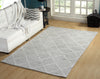 Dynamic Rugs Zest 40809 Silver Area Rug