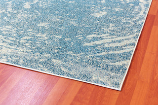 Dynamic Rugs Zodiac 6627 Aqua Blue Area Rug