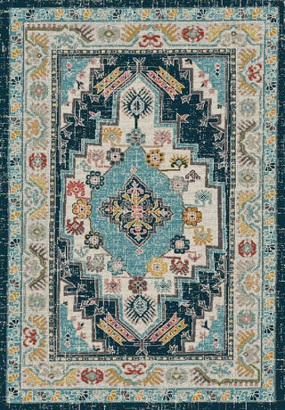 Dynamic Rugs Zodiac 6631 Beige/Blue Area Rug